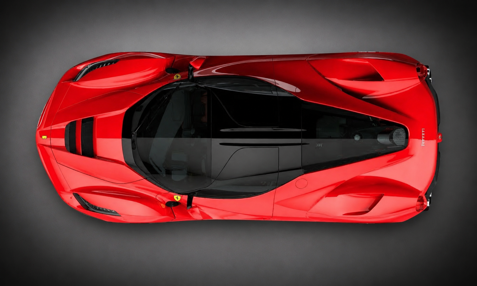 Ferrari Top View
